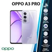 OPPO A3 Pro 5G Global Android Cell Phone (Purple/8GB+256GB/Unlocked/Dual SIM)