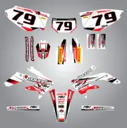 Full Custom Graphic Kit - STORM - Honda CRF 450X - 2005 - 2015 stickers decals