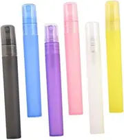 minkissy 24pcs Mini Perfume Spray Bottles Reusable Plastic Empty Bottles for Travel Beauty
