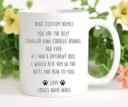 nanag Cavalier King Charles Spaniel Mug Best Cavalier King Charles Spaniel Gift Funny