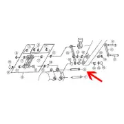 153741A1 Fits Caterpillar Fits CAT Backhoe Pin 9030B BAN90-0088