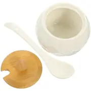Ceramic Seasoning Jar Spices Kitchen Jars Label Pepper Storage