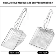 Stainless Steel Cat Litter Scooper Cleaning Tool For Small Pets KRI