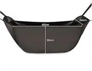ATATHXHQay Car Rear Seat Large Capacity Storage Bag Storage Bag Car Rear Seat Middle Back Hanging Bag Automotive Interior(Regular version)