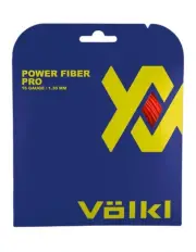 [Volkl] Power Fiber Pro Tennis Racquet String 12m 16g in Lava