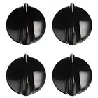4 Pcs Range Knobs Gas Stove Black Range/Stove/Cooktop/Ovens WB03T10236 L3N16276
