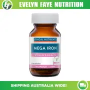 ETHICAL NUTRIENTS Mega Iron with Activated B Vitamins - 30 Capsules