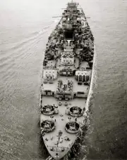 WW2 WWII Photo World War Two / French Richelieu Battleship