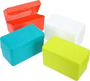 SHOWERORO Card Organizer Box Sturdy Case for Note Cards Recipes and Filing Notes