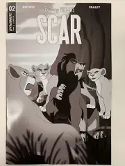 SCAR #2 TRISH FORSTNER 1:10 INCENTIVE DYNAMITE 2023 DISNEY VILLAINS
