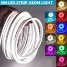 5M-20M LED Strip Neon Flex Rope Light Waterproof 12V Flexible Lighting Tube