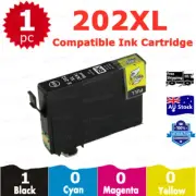 1x Ink Cartridge Black Compatible 202 XL 202XL For Epson WF2860 XP5100 XP-5100