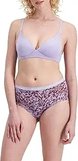 [Bonds] Women's Cottontails Full Brief, Pink/Copper/Black