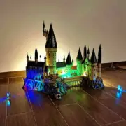 Light Kit for LEGO 71043 Hogwarts Castle Bricks Building Set,Usb Get Power from