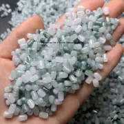 20pcs Real Grade A Natural Jade Jadeite Lucky 5*4mm Tube Loose Beads For Diy