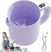 Egg Beater Electrical - Electric Beater Rice Cleaner Bowl - Portable Blender Machine Mixing Bowl Filter 1 L Capacity for Baking Cooking Filtering Washing