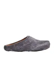 Marni Fussbett Slip-On Flat Mules 40 Gray