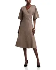 Elie Tahari The Everly Lurex Sweater Dress