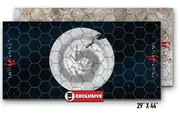 Tsukuyumi Full Moon Down - Double-Sided Game Mat