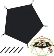 Climbing Dome Accessories, Geometric Climber Hammock, 300lbs Load Capacity Backyard Play Hammock for Kids with Connecting Rings and Straps