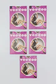 [Bonds] Voodoo Shine Comfort Sheers 15 Denier 5 Pack in Jabou Size: Average Average Jabou