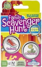 Family Scavenger Hunt Card Game by Outset Media- Travel Friendly Indoor and...
