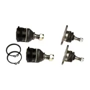 4 Lower+upper Ball Joints for BEDFORD BEDFORD HANDI VAN BEAGLE ESTATE 64-70