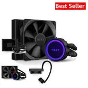 Kraken 120 - 120mm RGB Liquid CPU Cooler with Quiet Operation & Fans Included
