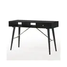 Modern Furniture RANIA Study Desk Console 120cm - Black Ash