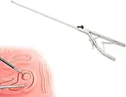 Laparoscopic Simulation Training Box Kit, Simulation Training Instrument Accessories Needle Holder Forceps Laparoscopic Needle Forceps, for Student Training