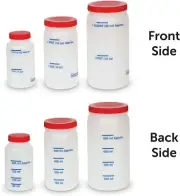 Set of 5 Measuring Containers Learning Resources Nesting Jars/Jugs Gallon Gill