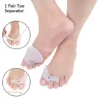 1Pair Silicone Bunion Toe Corrector Orthotics Straightener Separator Pain-Rel_ln