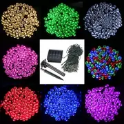 200 LED Solar Powered Fairy String Light Garden Party Decor Christmas 33 WHITE