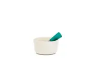 Salt & Pepper Kringle Dip Bowl & Spreader 10.5x6cm Stone