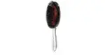 Janeke Chrome Line Oval Hair Brush 22 x 7 cm