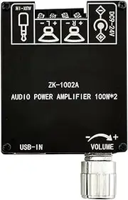 1002A 5.1 Bluetooth Power Amplifier Board with Short Circuit Protection Fit for Sound Box