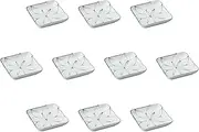 Set of 10, Hand Painted Ami Mei Dishes (Large) 4.7 x 4.5 x 0.8 inches (12 x 11.5 x 2 cm) | Setomonohonpo