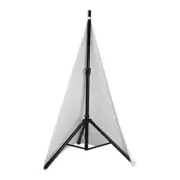 Universal Dj Light Speaker Stand Cover Sided Tripod Stand Scrim Cover Stret Q2E4