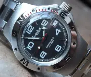 Vostok Amphibian Diver Mechanical Automatic Winding Wrist Watch 060433