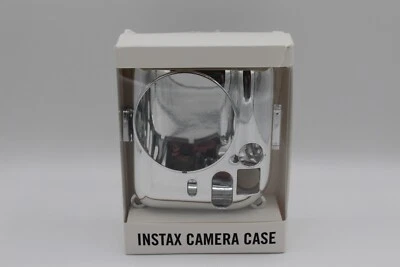 INSTAX MINI 12 HARD SHELL CAMERA CASE SILVER C2626