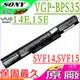 SONY電池-索尼電池- VGP-BPS35A,F1421V5CP,F1421BYCB,F14217SCB,F14327SCB,F14218SCW,F14215SCW