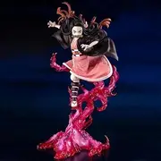 Demon Slayer Nezuko Kamado Figure Statue - 21cm/8.3inch Blood Demon Art Cartoon Doll Toy - Anime Collection Decoration for Fans