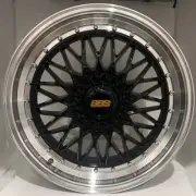 135 20 inch Black with Polish Lip Rims fits BMW 2 SERIES BASE MODEL 2014