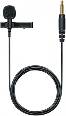Shure MVL Omnidirectional Condenser Lavalier Microphone [1/8 Inch (3.5Mm)] + ...