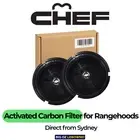 Charcoal Filter Compatible with Chef CRR612WB 60cm Slide-Out Rangehood