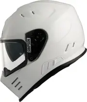 Simpson Venom Solid, full face helmet , color: White , size: XL