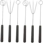 UTHCLO 6pcs Chocolate Dipping Forks Multi Functional Kitchen Tool for Fondue Cake Decorating Candy Making Easy to Clean