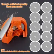 10Pcs Drill Bit Sharpening Disc Drill Machine Blade Drill Bit Sharpener Sheet