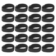 20X Reusable Fishing Rod Tie Holder Strap Hook And Loop Fastener Fishing Ta LJ
