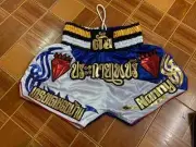 LUMPINEE BOXING SHORTS SPORT PANT RETRO S M L XL XXL MUAY THAI MMA june16